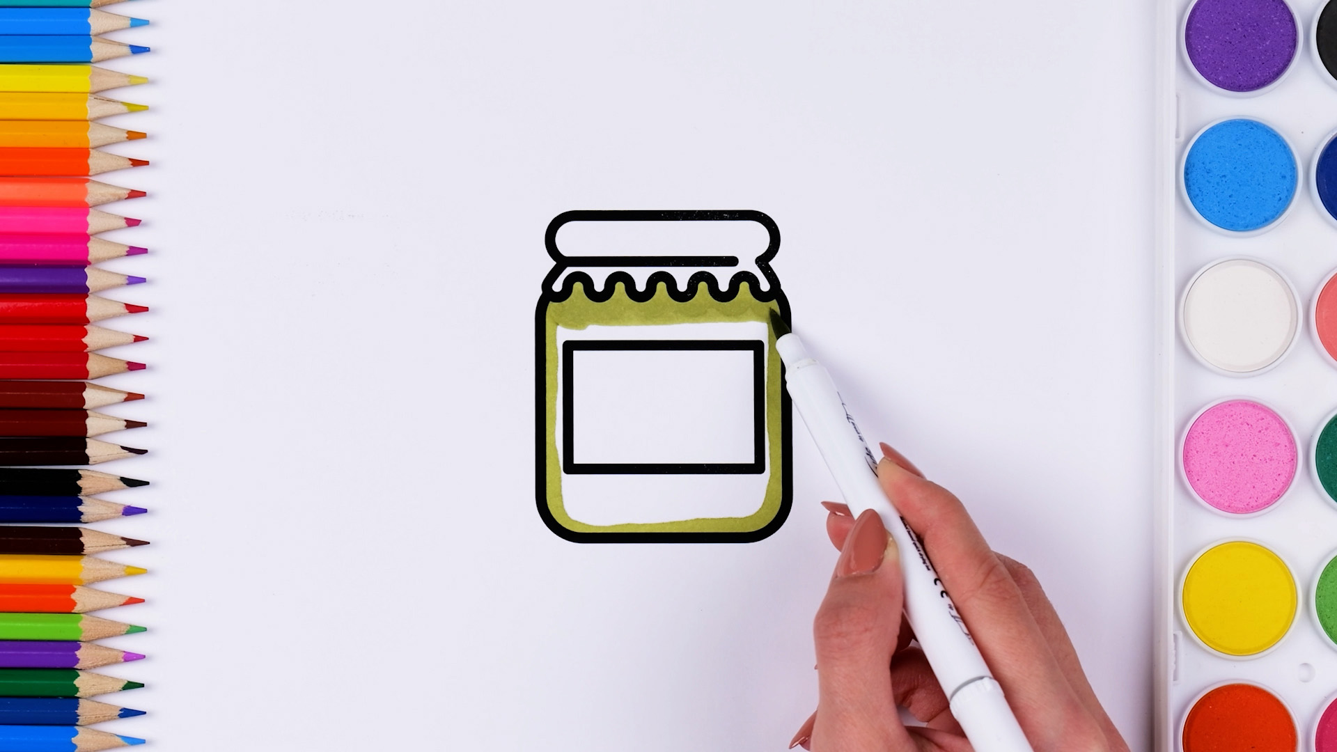 Colorful drawing | Learning colors for kids