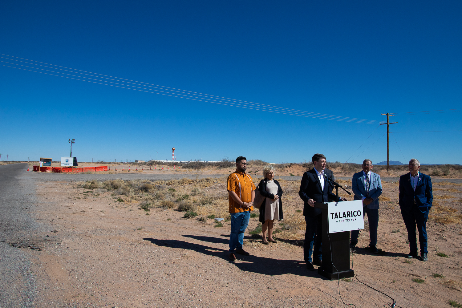 At El Paso ICE facility, James Talarico argues for 'pro-immigrant, pro ...