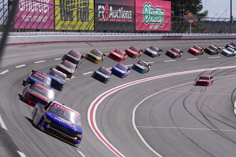 NASCAR truck race today: Truck Series results from Atlanta, stage ...