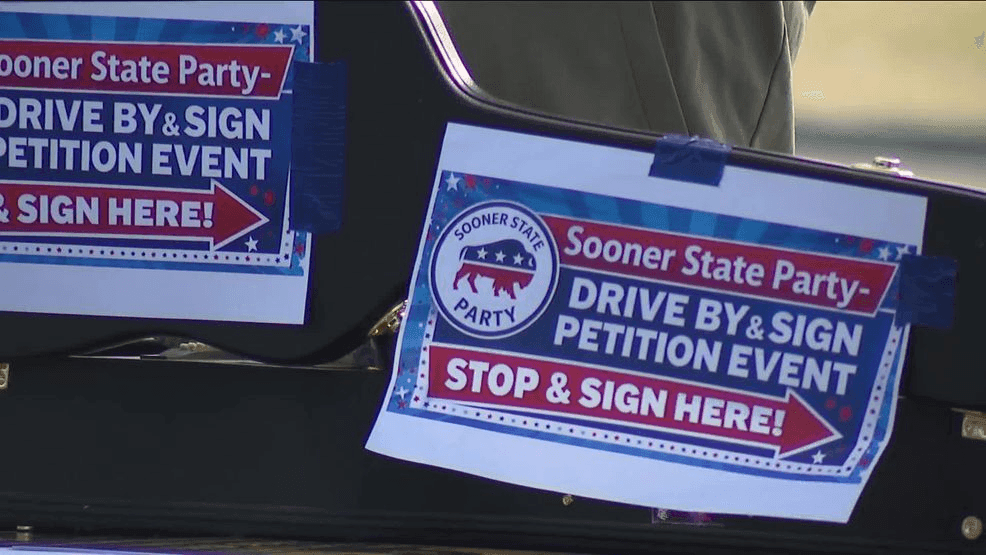 Sooner State Party urges Oklahomans to sign petition as party nears ...