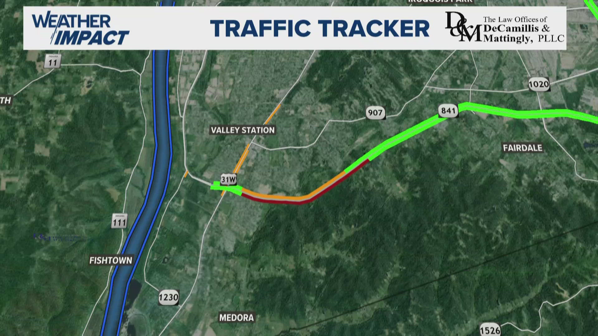 All lanes blocked on I-265 east after traffic accident