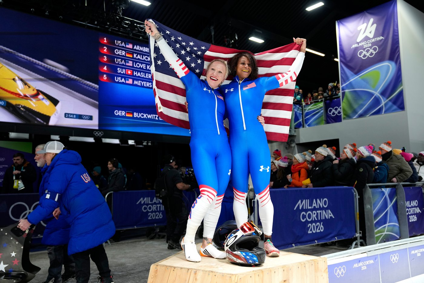 Nolte wins Olympic bobsled gold, Humphries Armbruster wins 6th medal ...