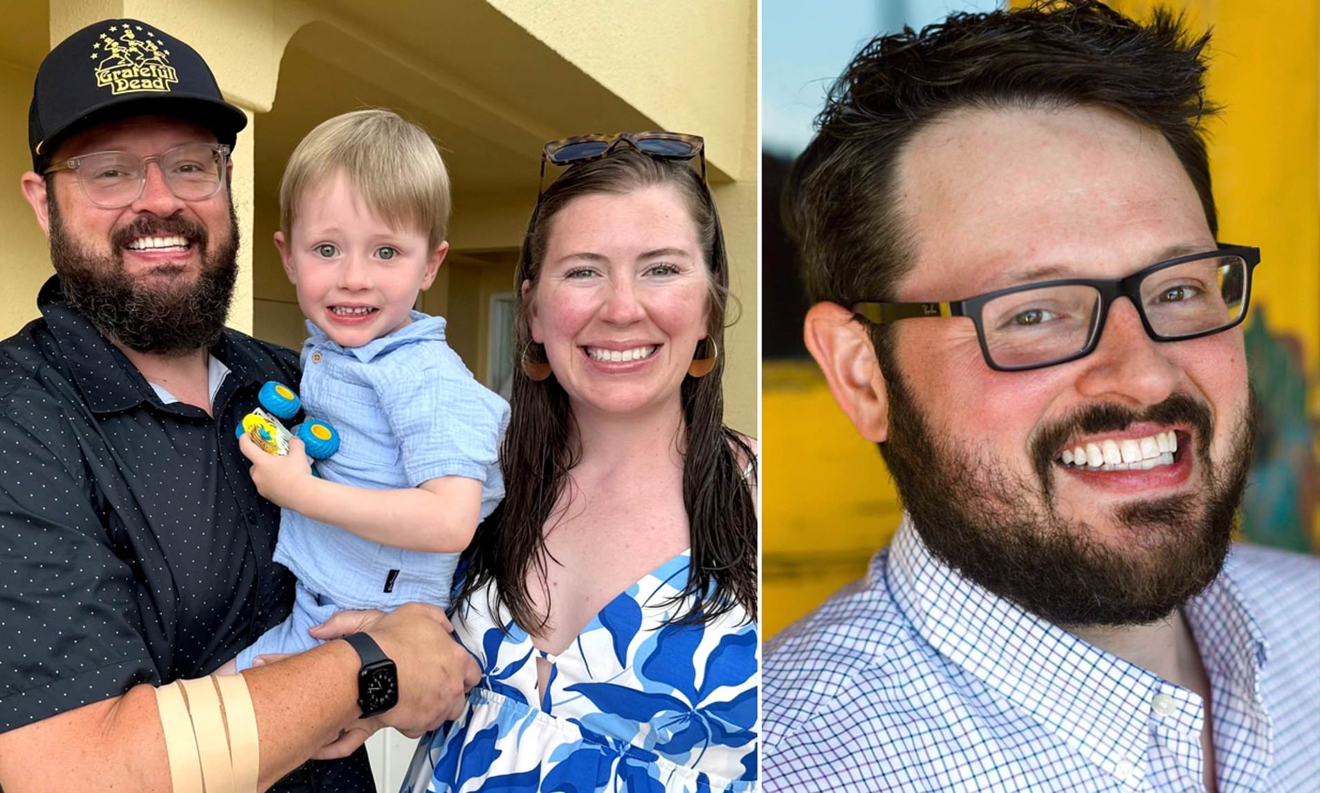 TV reporter and expectant father killed in car crash after penning Valentine