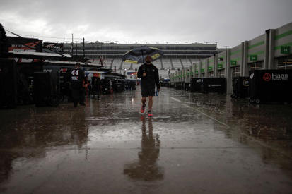 Watch Sam Mayer accidentally wreck his Haas in strange NASCAR blunder