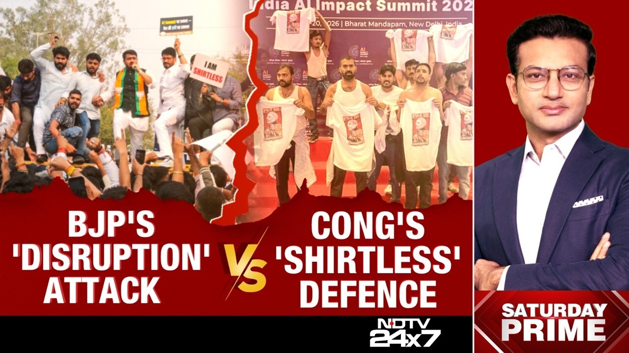 India AI Summit | Nationwide protests after Congress' shirtless AI ...