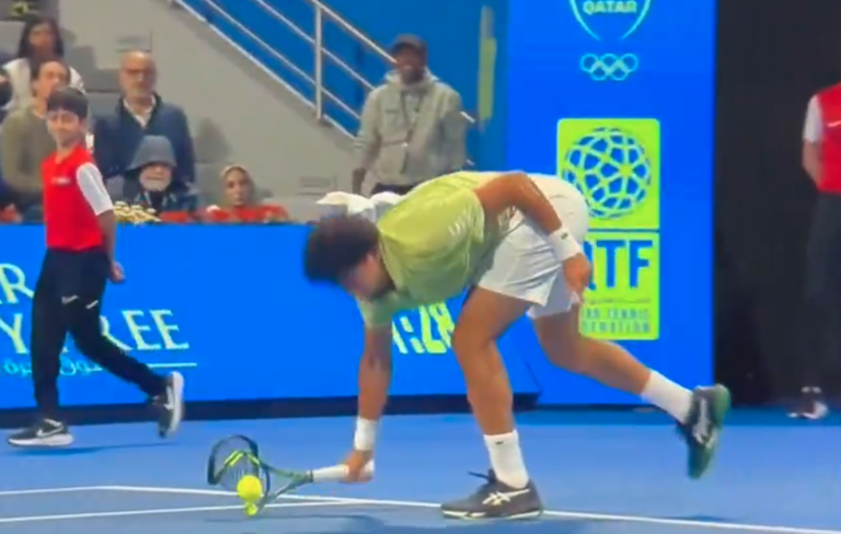 Tennis star Arthur Fils destroys racket after crushing loss to Carlos ...