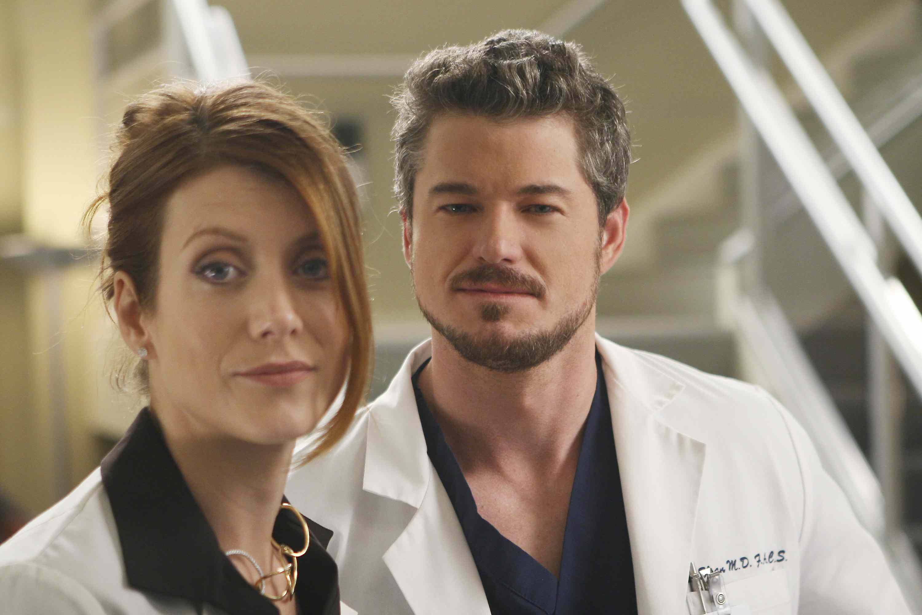 Grey's Anatomy's Kate Walsh recalls filming first scene with Eric Dane ...