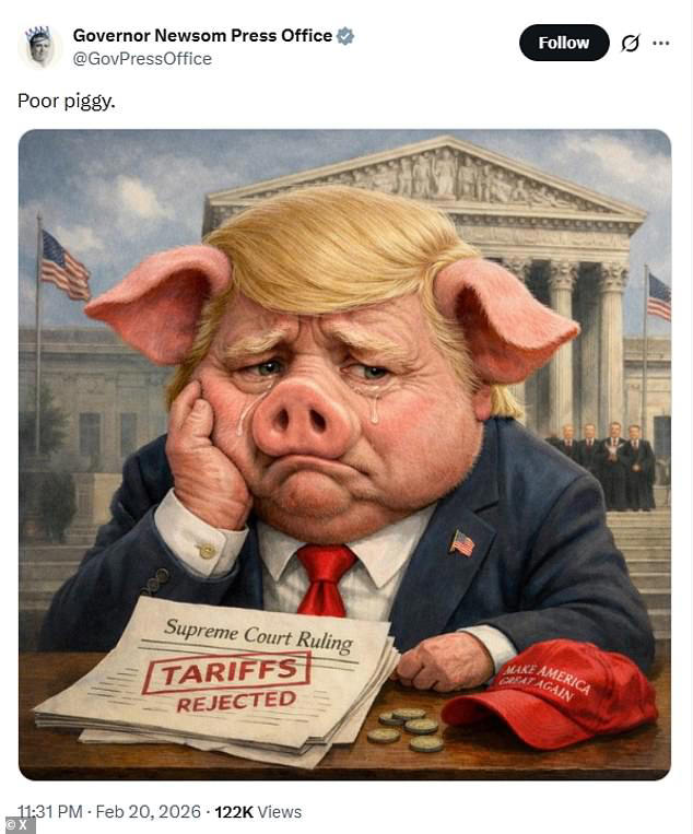 Trump mercilessly mocked over global tariff meltdown as Emmanuel Macron ...