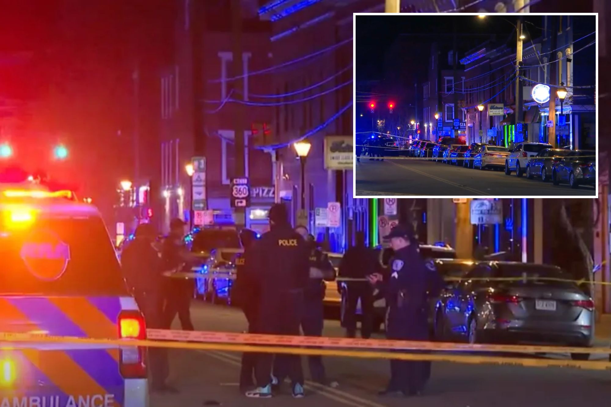 2 killed, 7 wounded in street shooting after a fight at entertainment ...