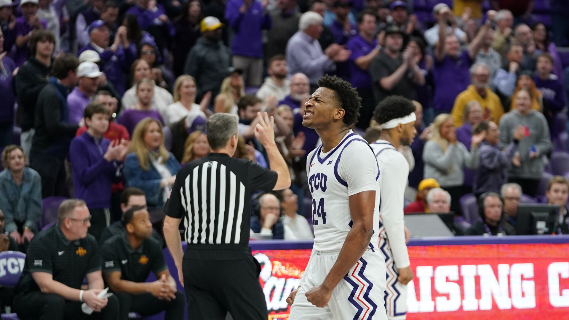 Xavier Edmonds adds to double-double streak and TCU rallies to beat ...