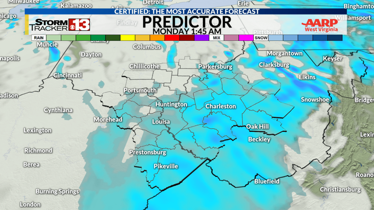 Winter storm warnings Sunday and Monday