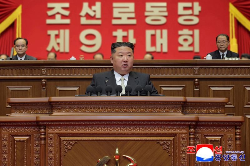 North Korea holds third day of ruling party congress, Kim outlines five-year goals<br><br>