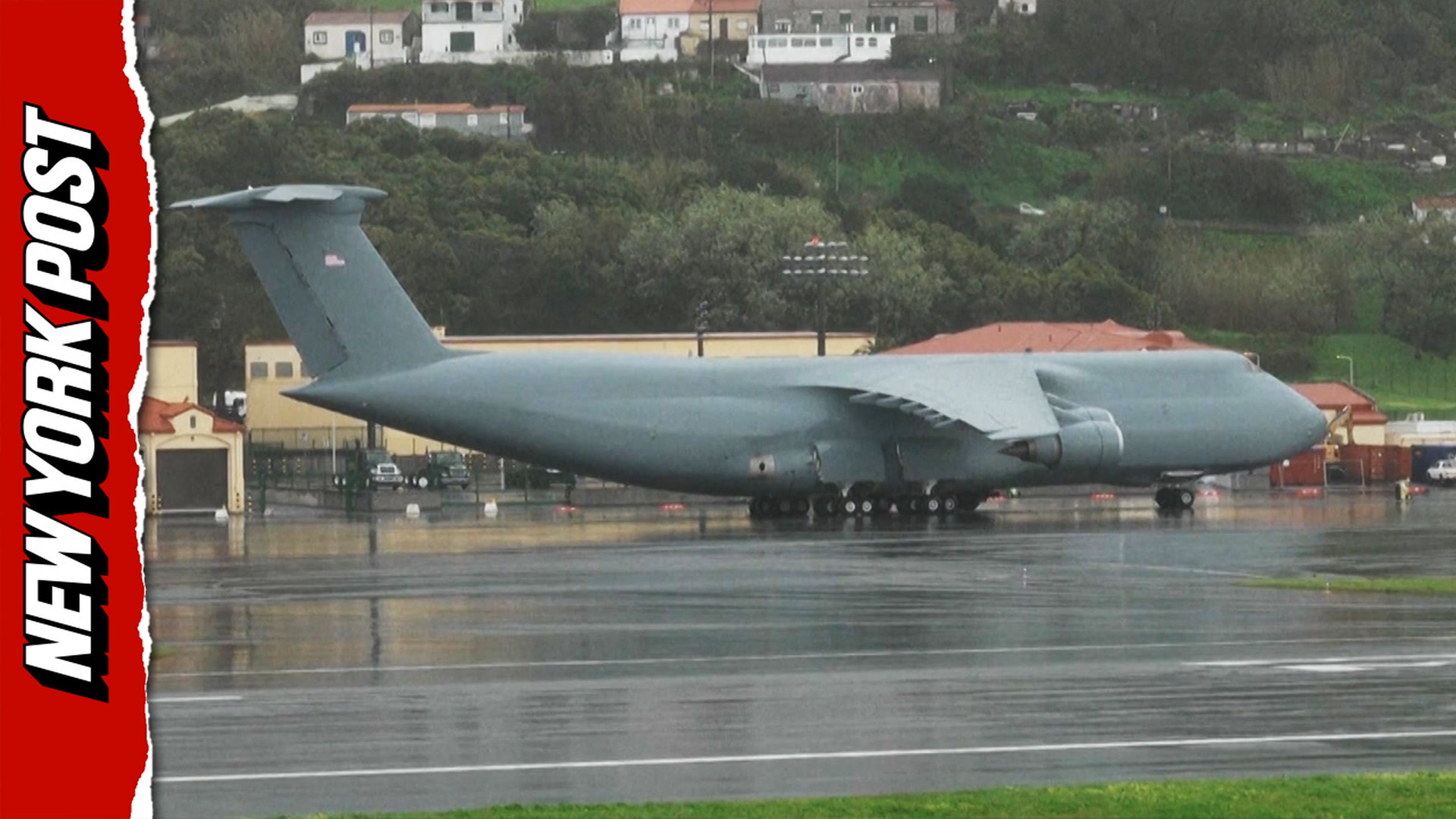US military aircraft spotted on Lajes Air Base tarmac in Portugal as ...