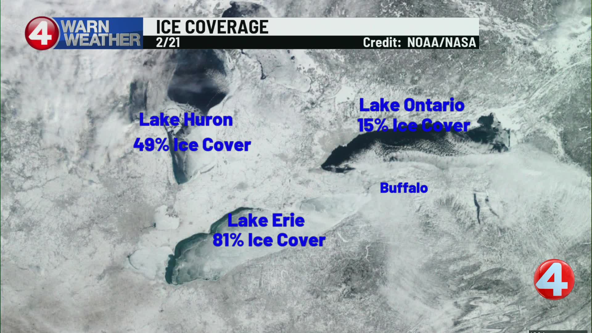 Buffalo weather update: 6 p.m., 2/21/26