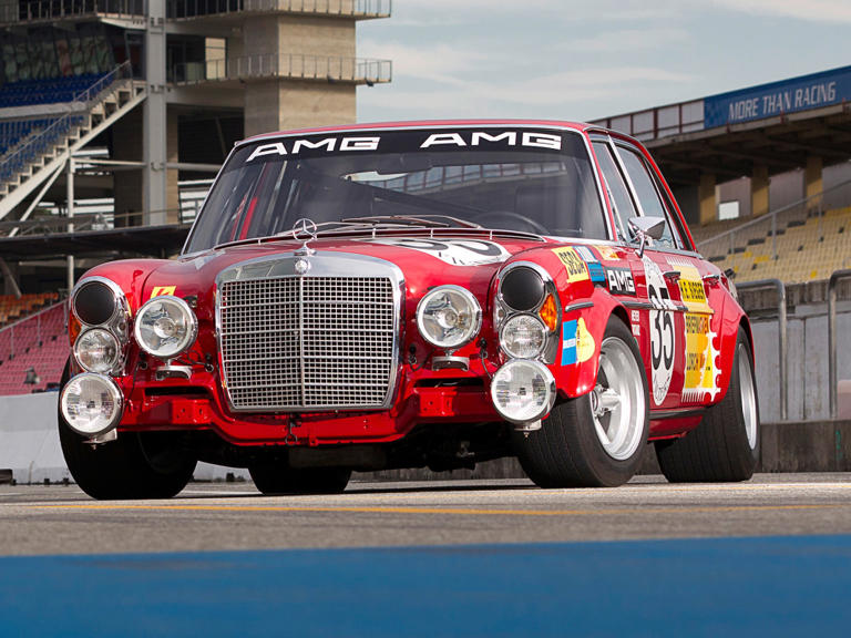 Mercedes reimagines its wildest race car as a modern luxury sedan