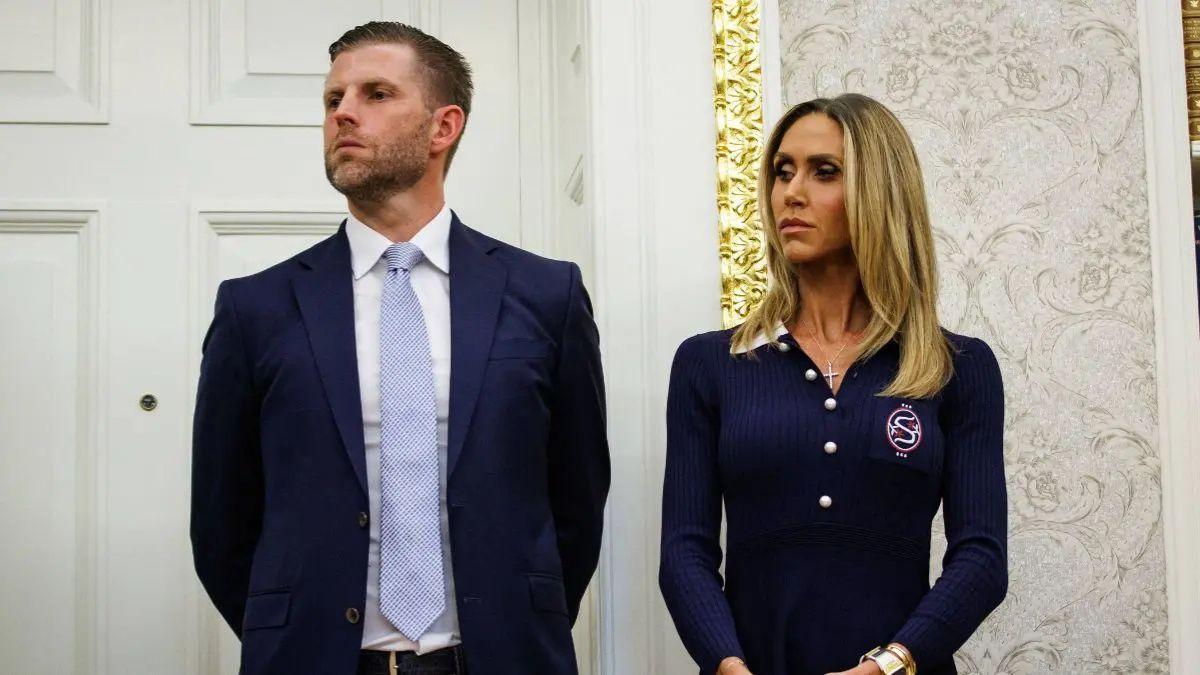 Lara Trump gets cut off by Fox News while gushing over father-in-law ...