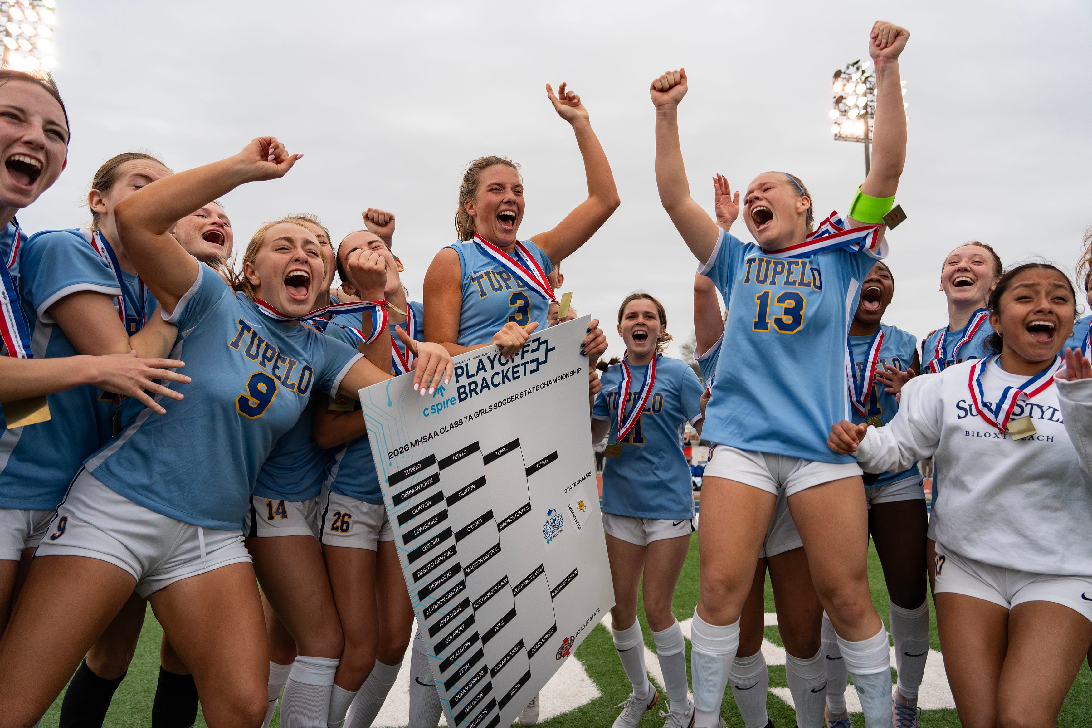 Madison Central boys, Tupelo girls win MHSAA soccer titles, roundup