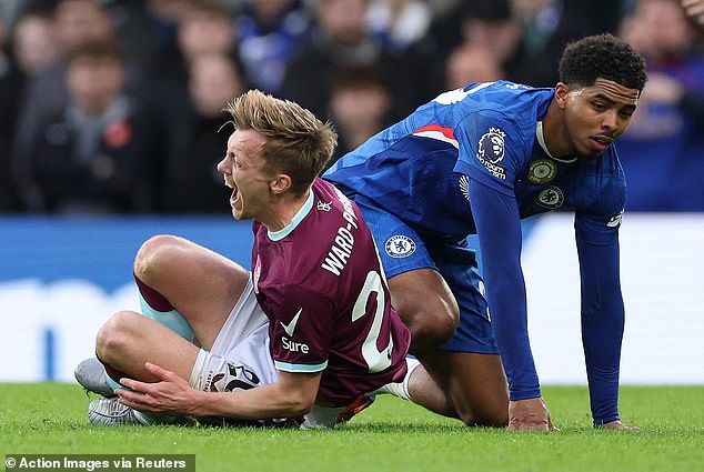 Fofana was similarly targeted after he was sent off in the second-half of Saturday's match