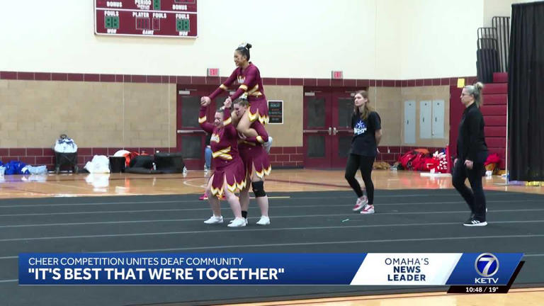 'It's best that we're together': National cheer competition unites deaf ...