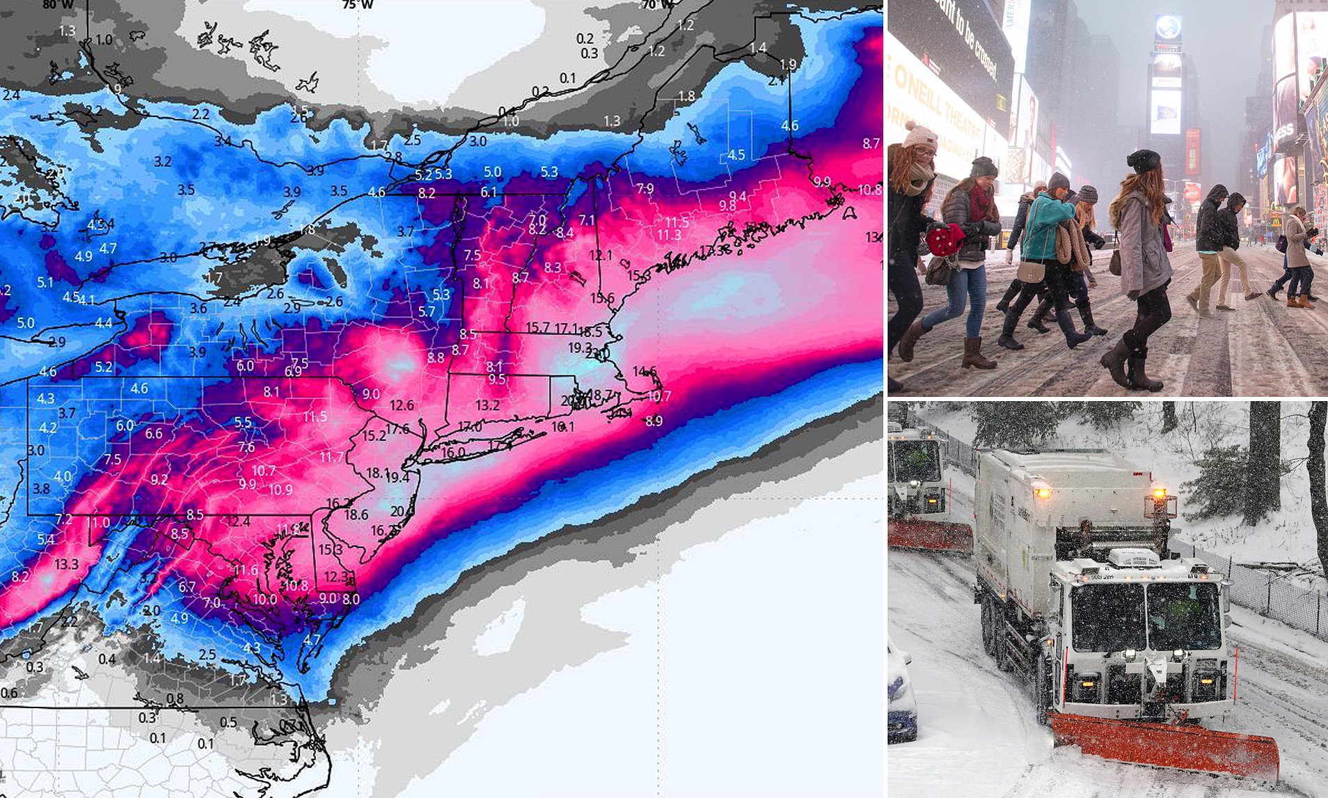 Millions of Americans brace for worst blizzard in nearly 10 years