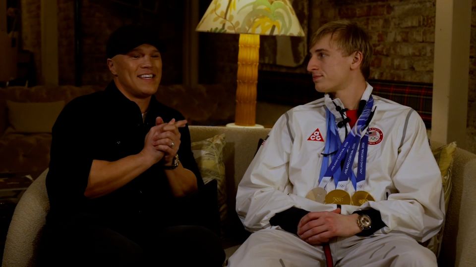 CNN and Team USA speedskater Jordan Stolz chat following medal-filled ...