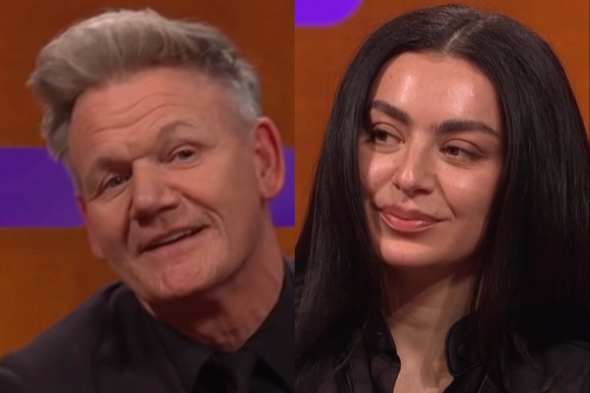 Gordon Ramsay brutally shut down by Charli XCX on chat show