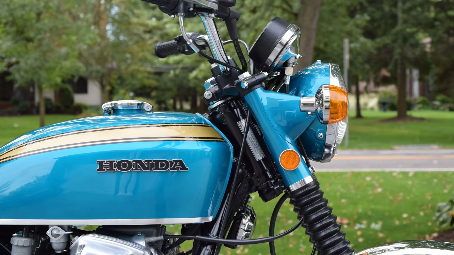 Honda's 736cc four beat Triumph and Norton on every spec at once