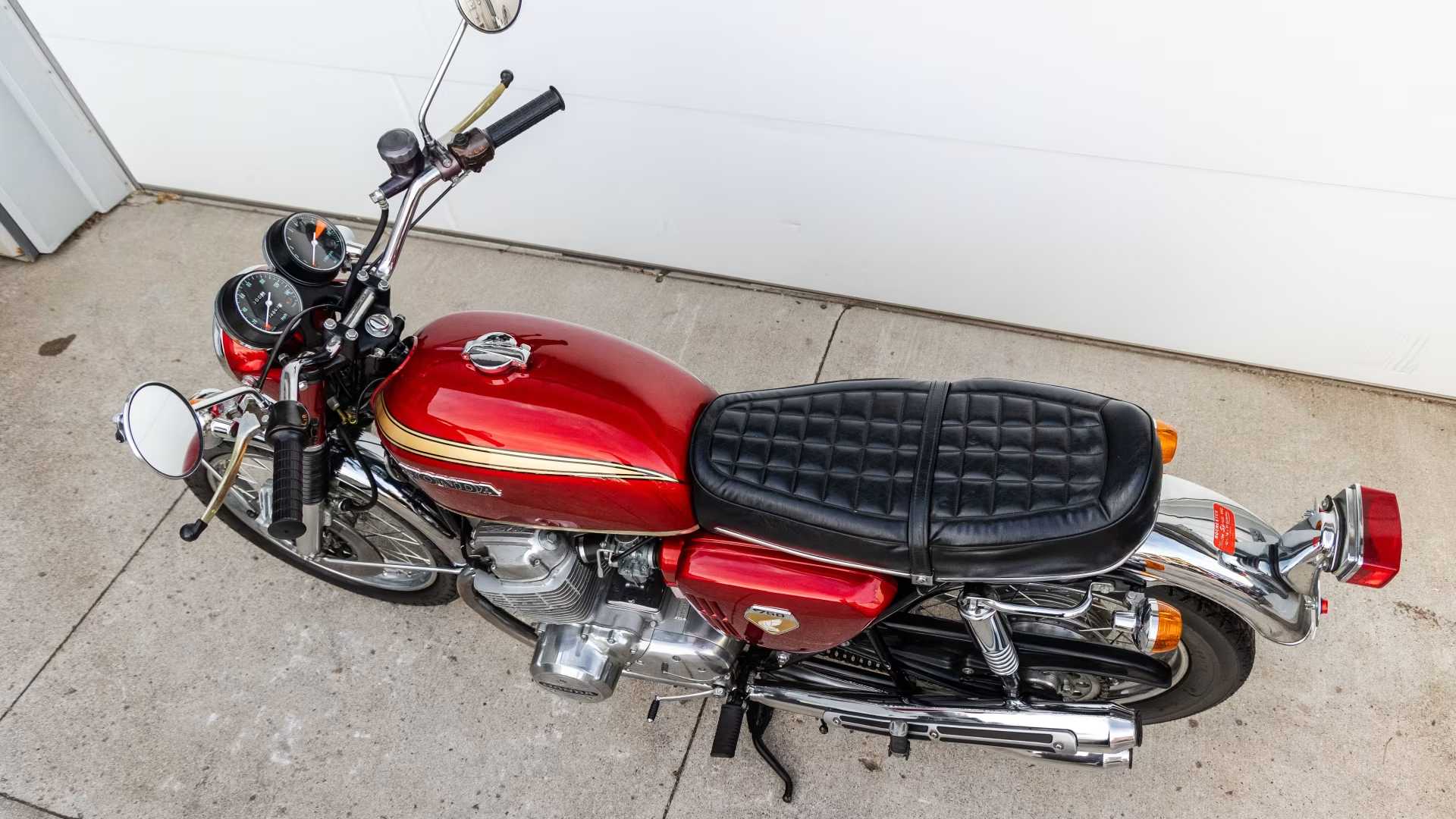 1969 Honda CB750 Top View