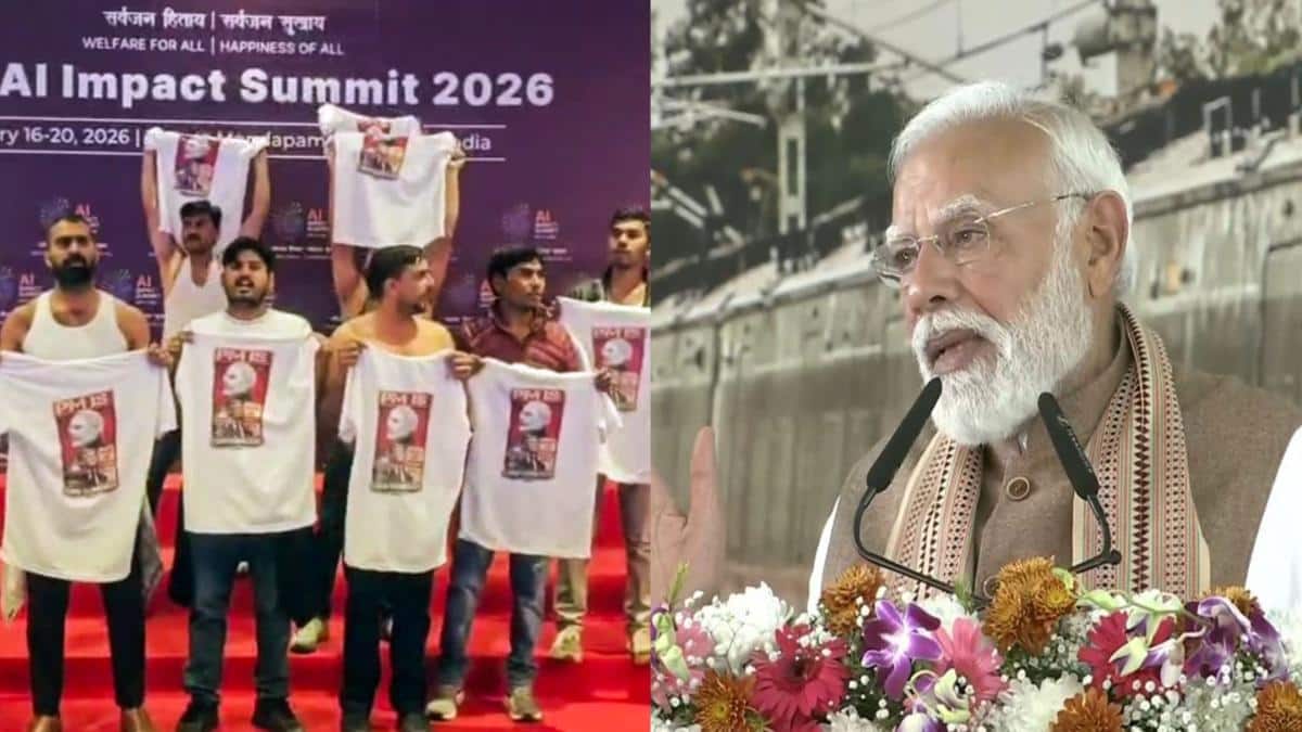 'Insult to nation': PM Modi slams Congress after shirtless protest at ...