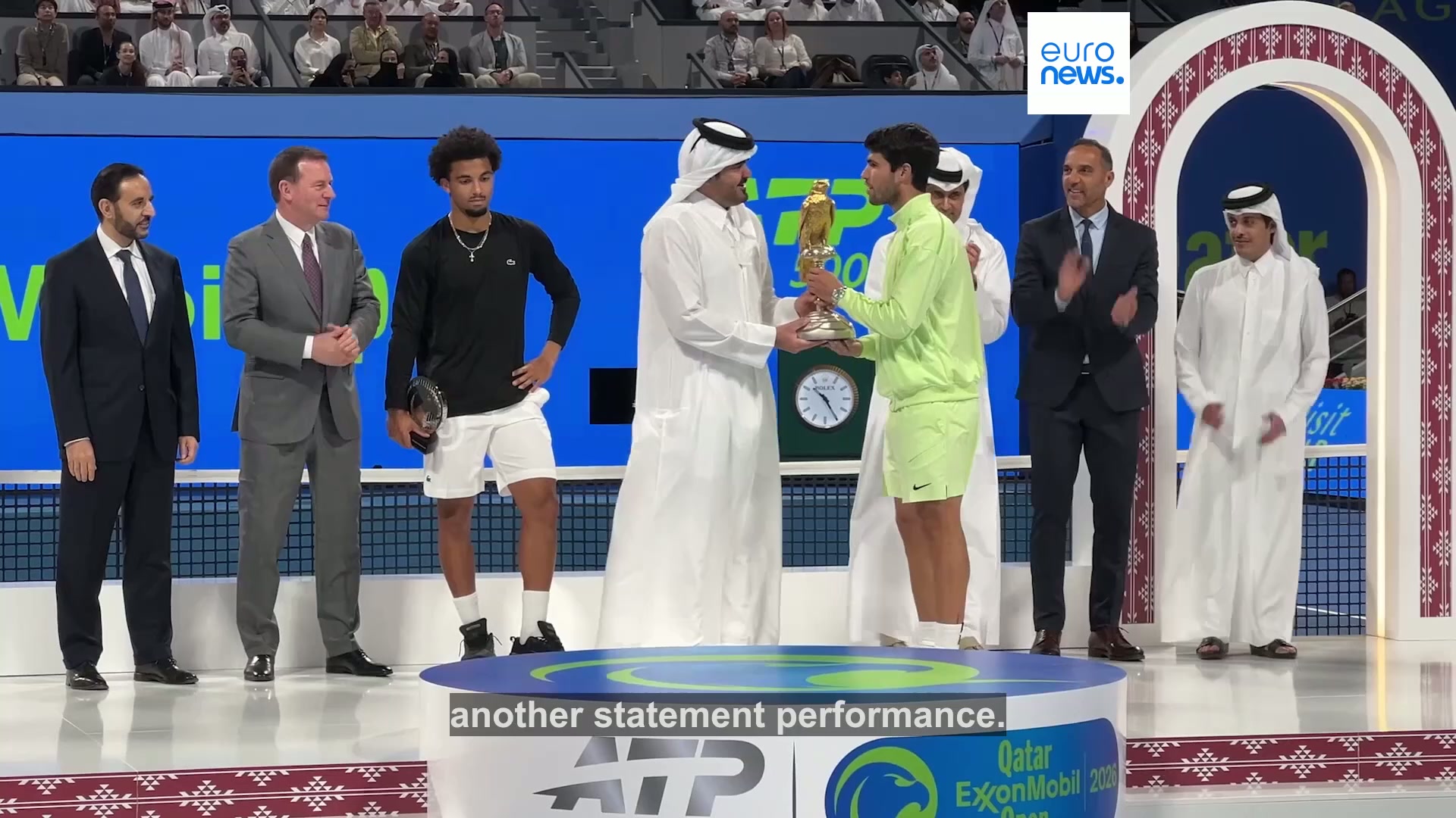 Alcaraz stays perfect in 2026 with dominant Doha title run