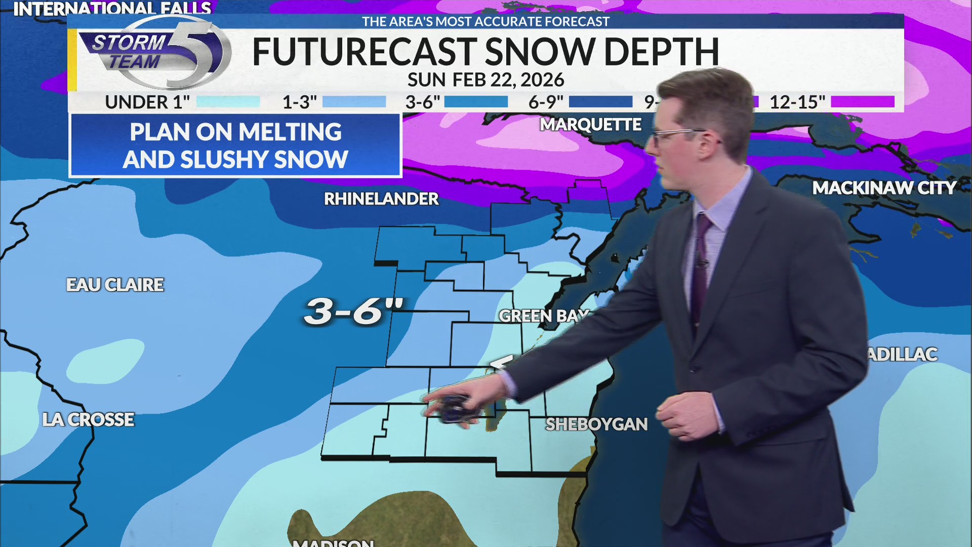 Northeast Wisconsin weather (2.21.26)