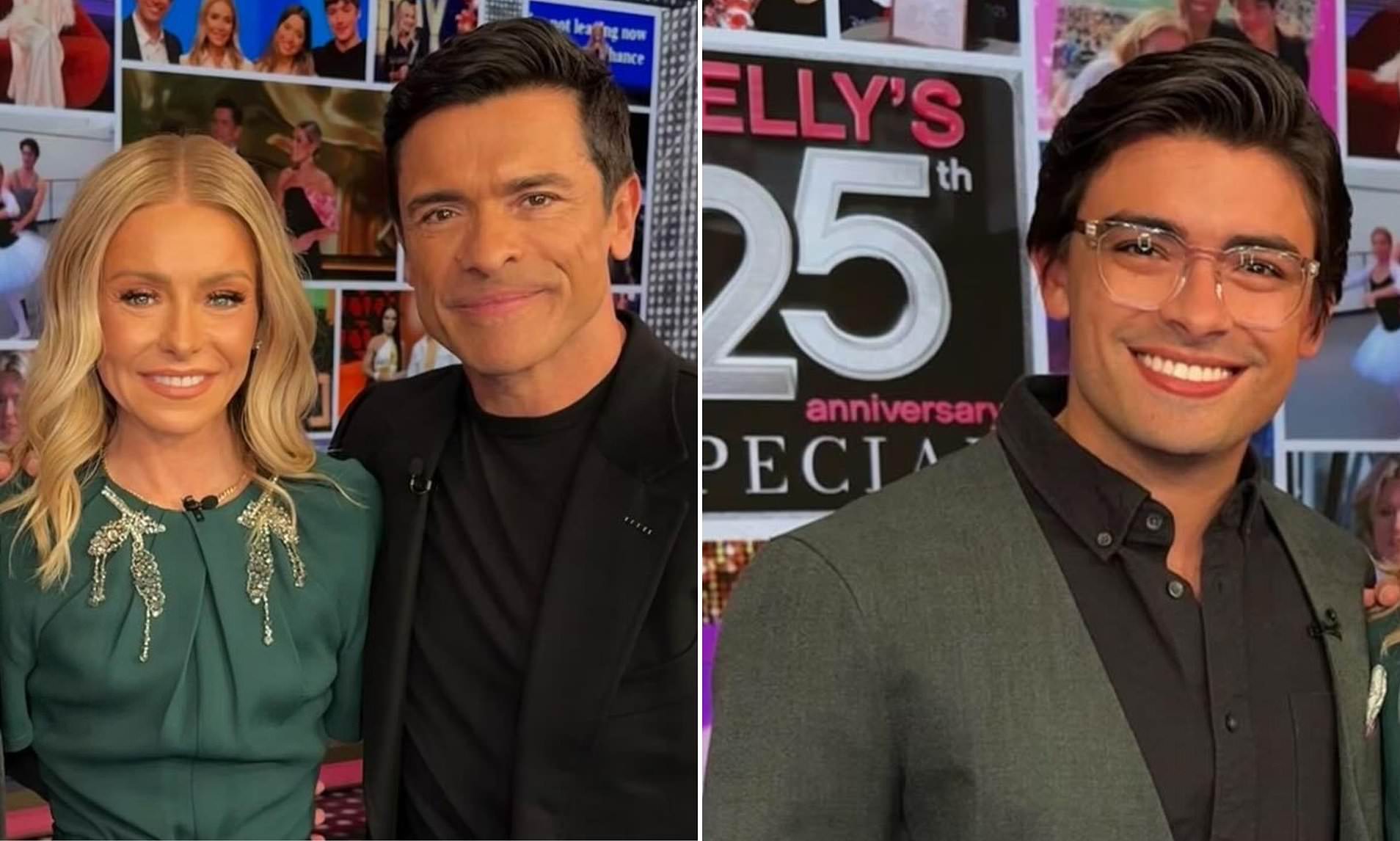 Kelly Ripa's son Michael, 28, looks like Mark Consuelos's twin in new ...