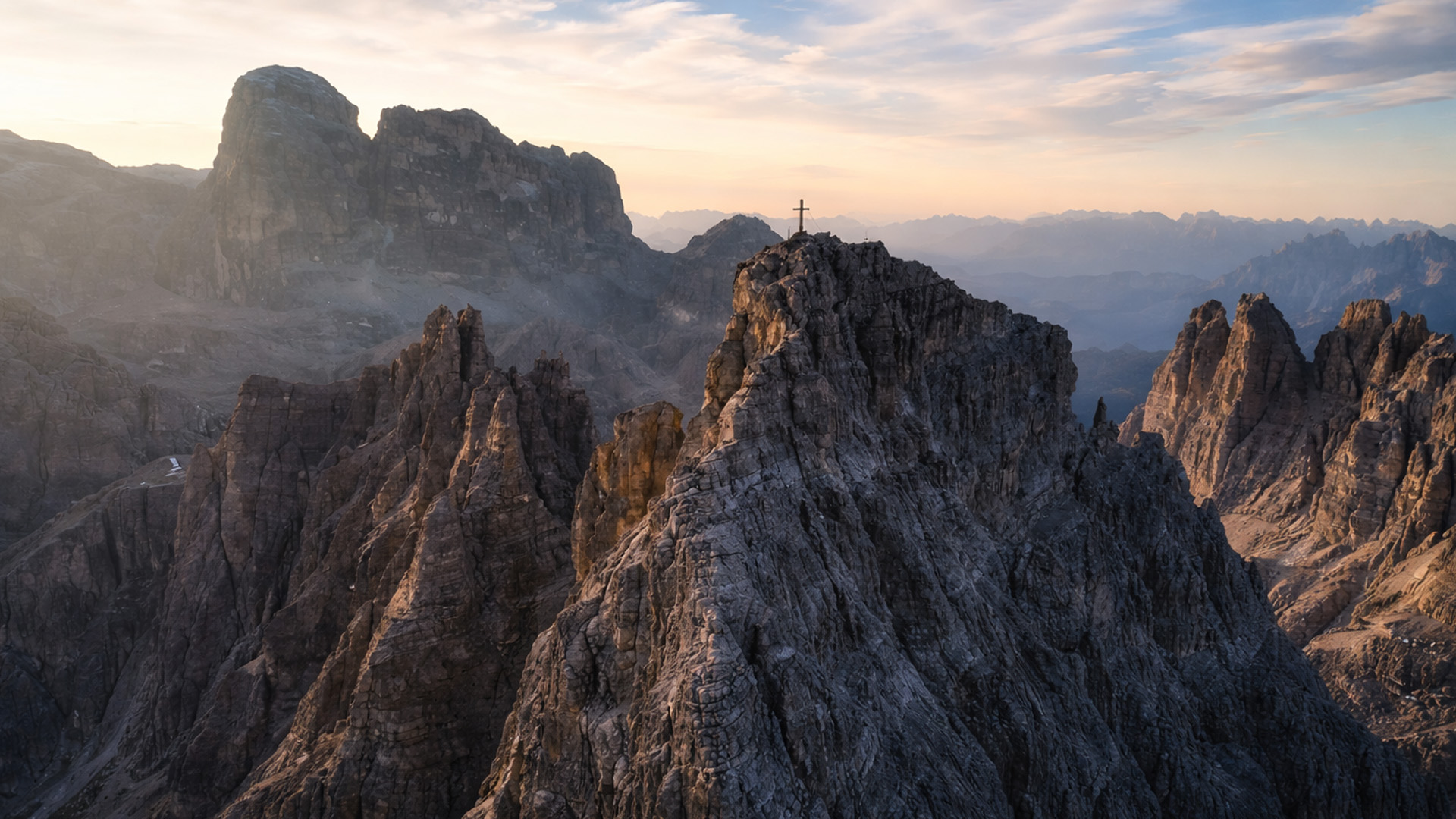Would you climb this mountain ridge?