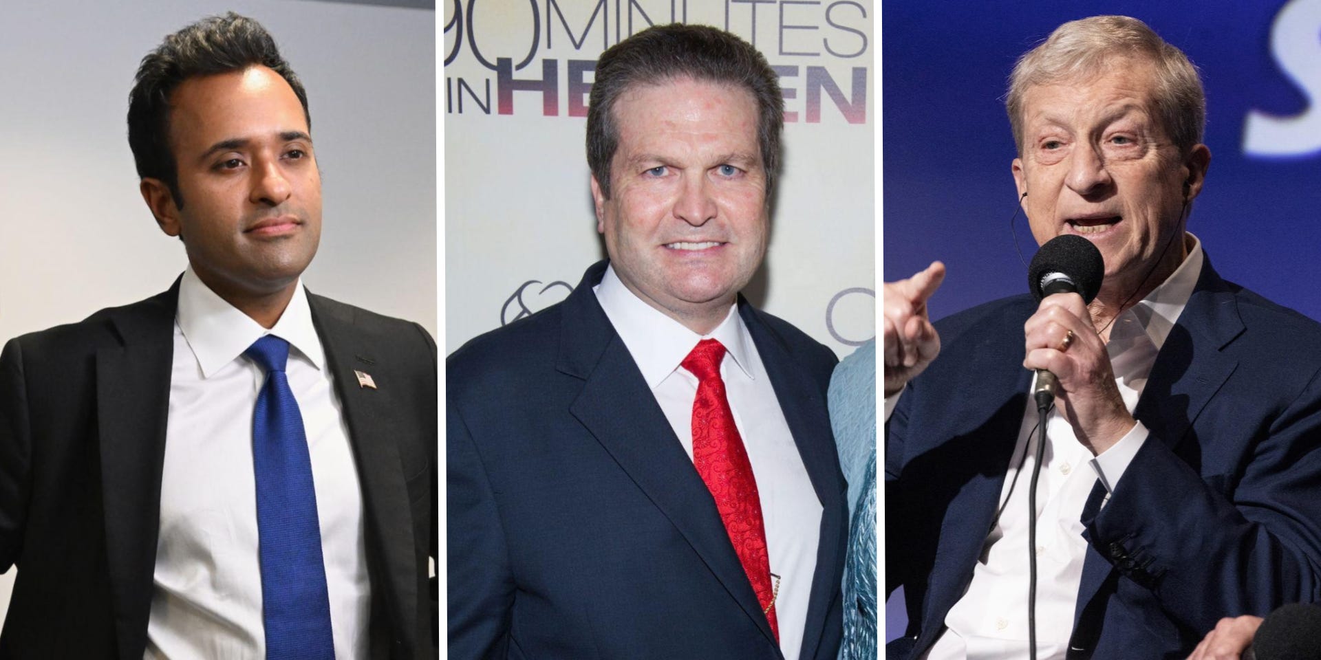 Here are the billionaires running for governor across the US this year