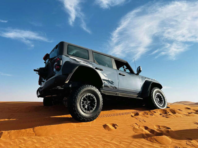 Testing Ford's Bronco Raptor and Ranger Raptor in the Saudi desert