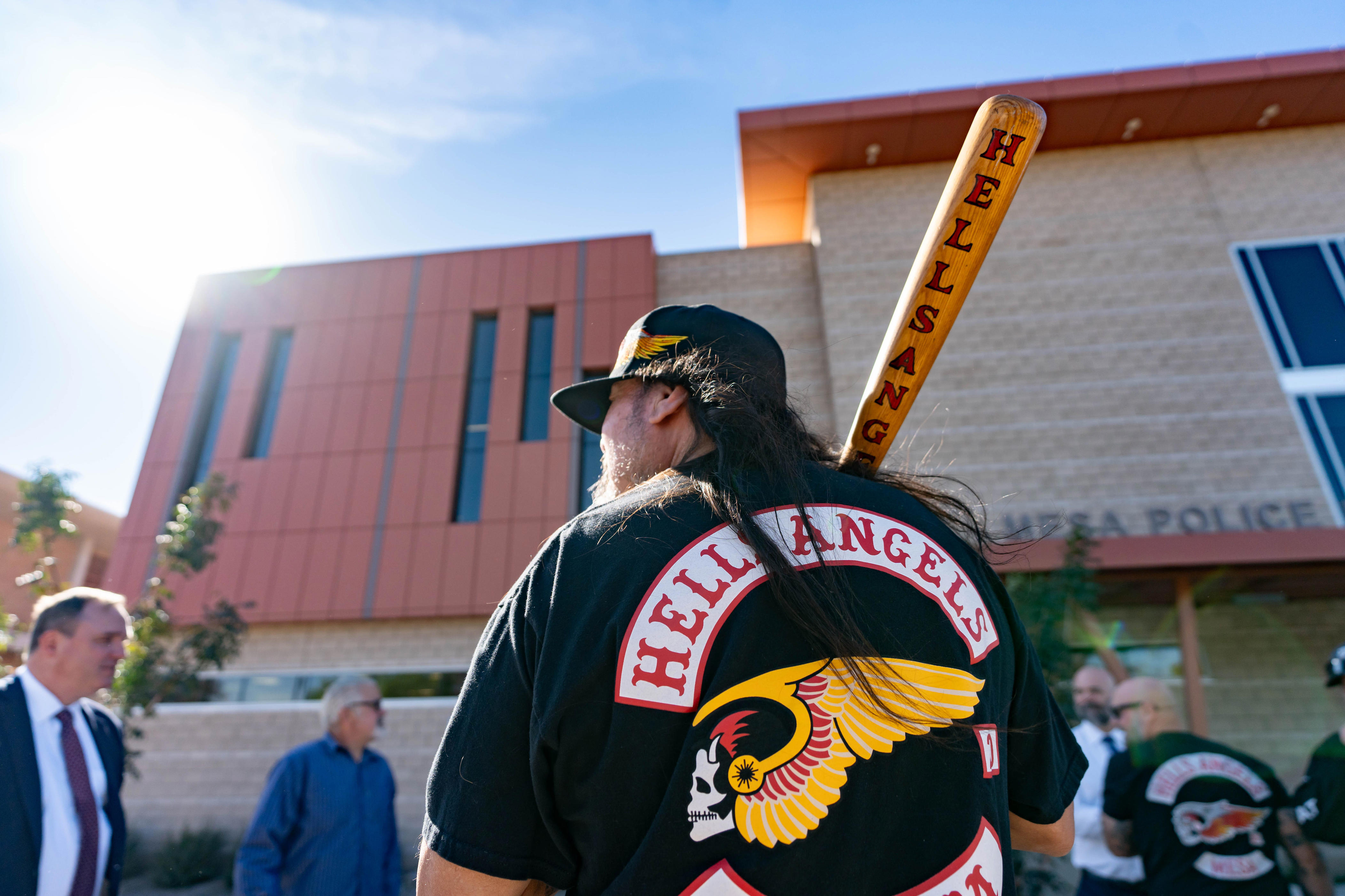 Hells Angels in Mesa retrieve seized property from police raid
