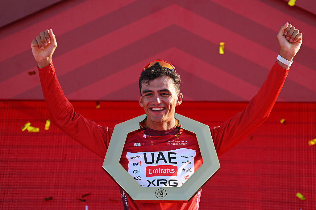 UAE Tour: Jonathan Milan takes final stage sprint win as Isaac del Toro ...