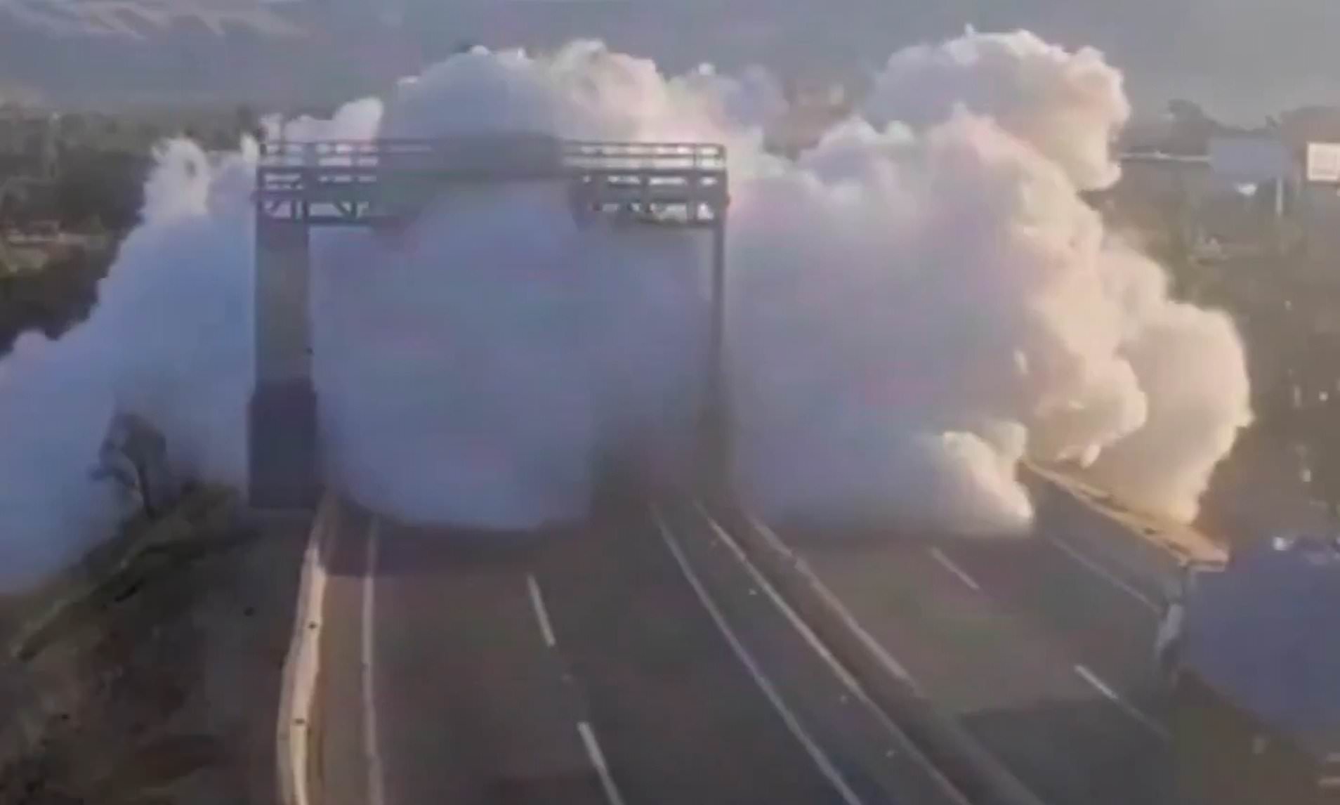 Multiple dead after truck explodes on Chilean highway and releases ...