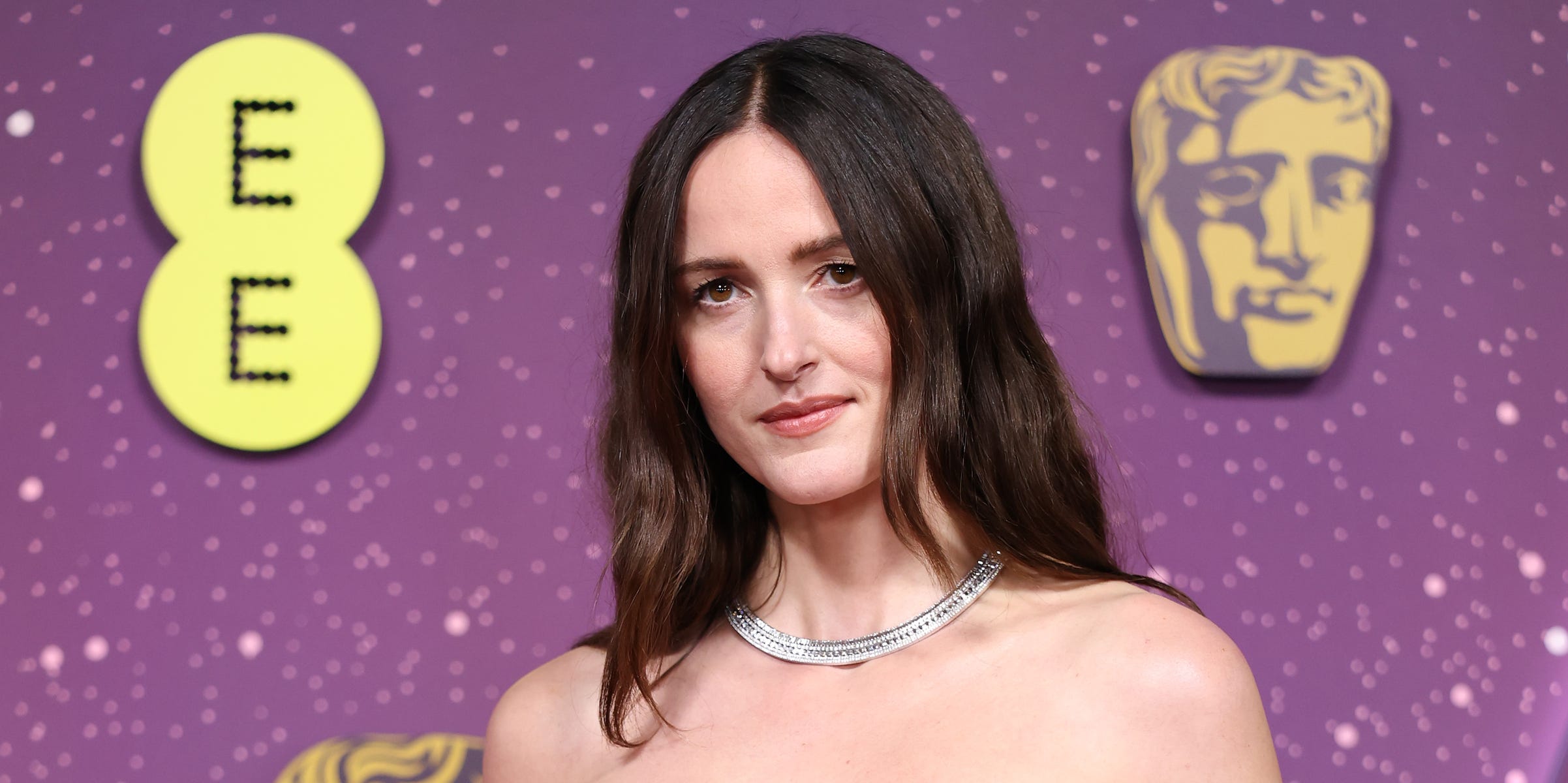 Renate Reinsve looks cool in black cutout Louis Vuitton gown at 2026 BAFTAs