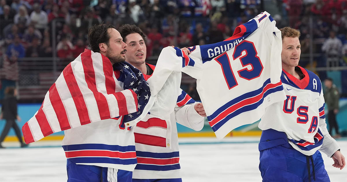 2026 Winter Olympics: USA hockey team honors Johnny Gaudreau after ...