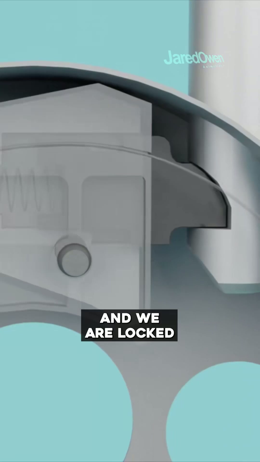 I animated the mechanics of combination locks!