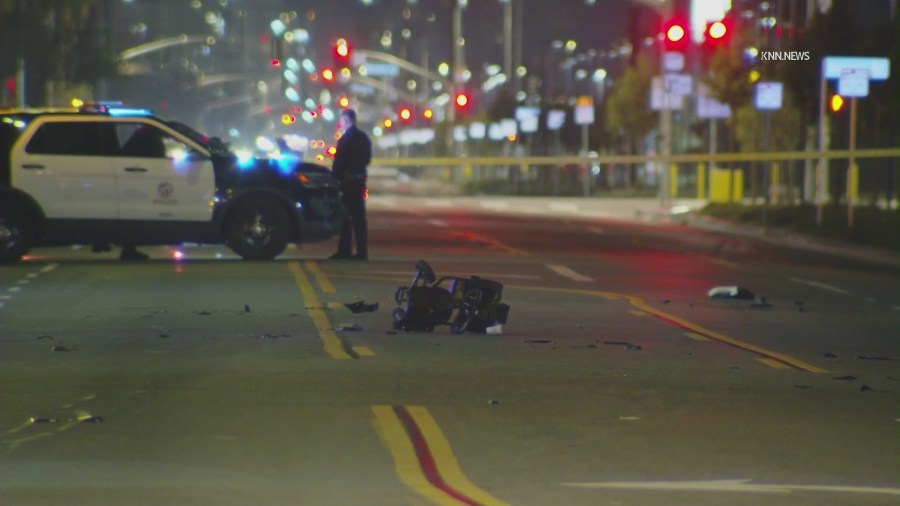 Woman on mobility scooter fatally struck by hit-and-run driver in LA<br><br>