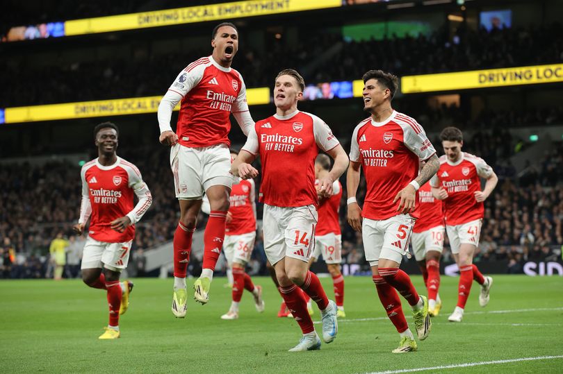 Arsenal player ratings vs Tottenham as 9/10 star inspires derby day win