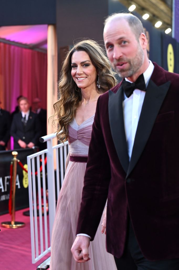 El príncipe Guillermo y Kate Middleton, la gran sorpresa de los BAFTA ...