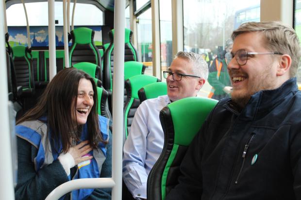 Chatty bus returns to Oxford route for Mental Health Day