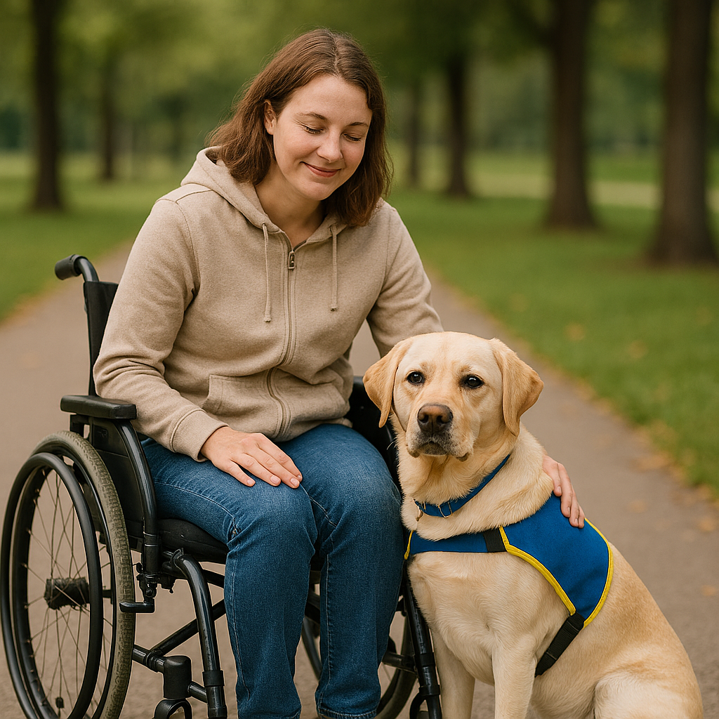 Service dogs for people with disabilities: Benefits and training