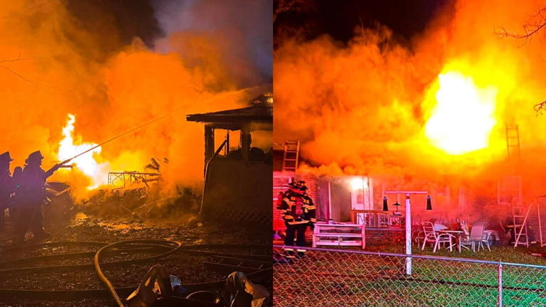 Kannapolis camper fire spreads to home, displaces family