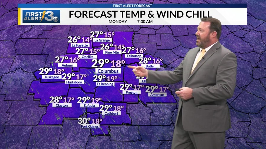 Cold start to the week, but rain & warmer temps return!