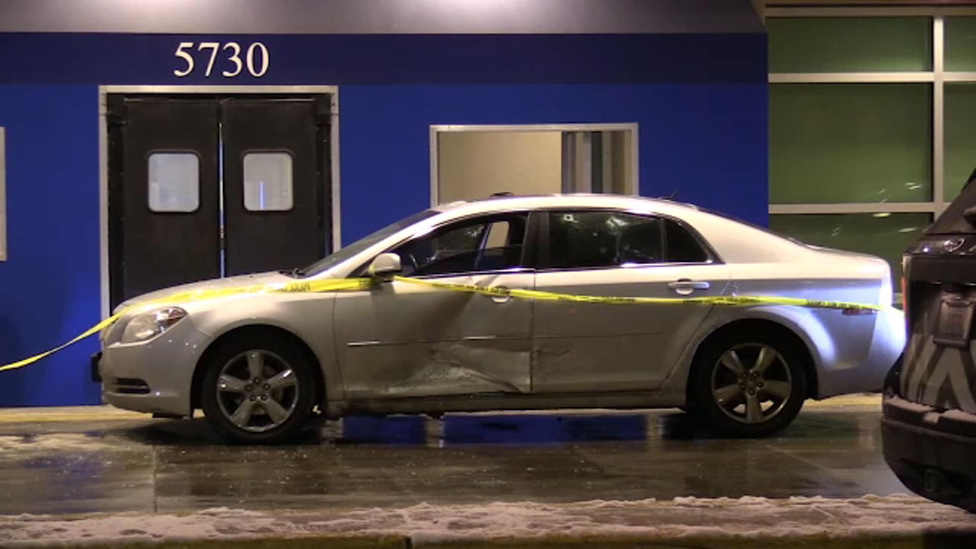 Bullet-riddled car seen outside hospital after I-57 expressway shooting ...