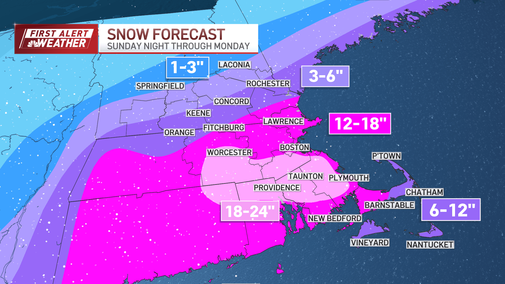 First alert: Massive storm to dump up to 2 feet of snow, likely first ...